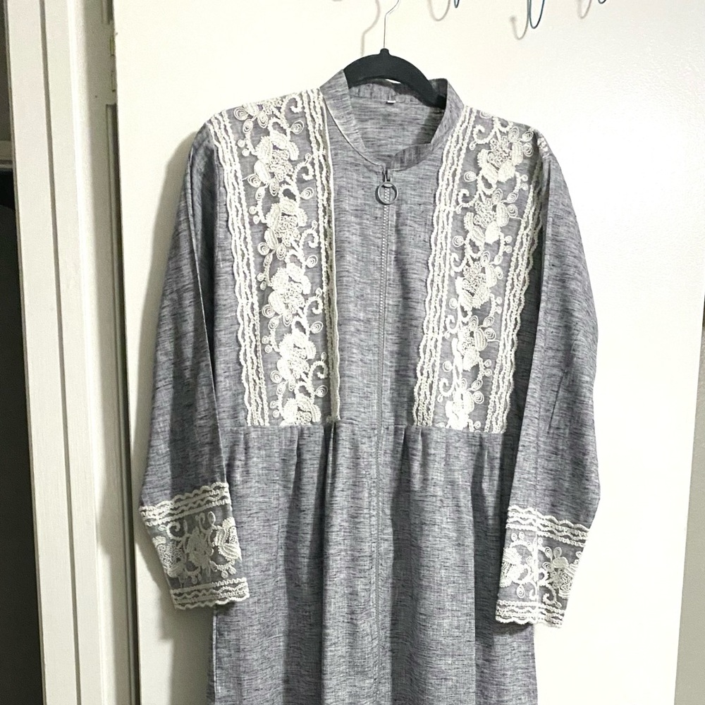 Abaya with Matching Hijab